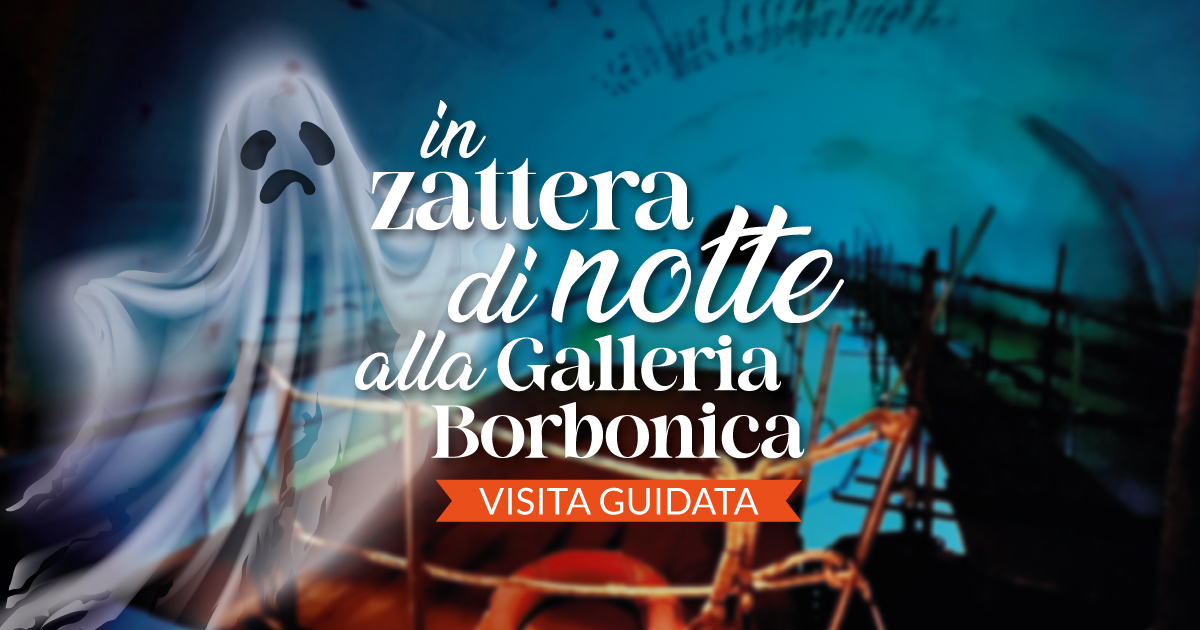 Notte di Halloween in Zattera alla Galleria Borbonica
