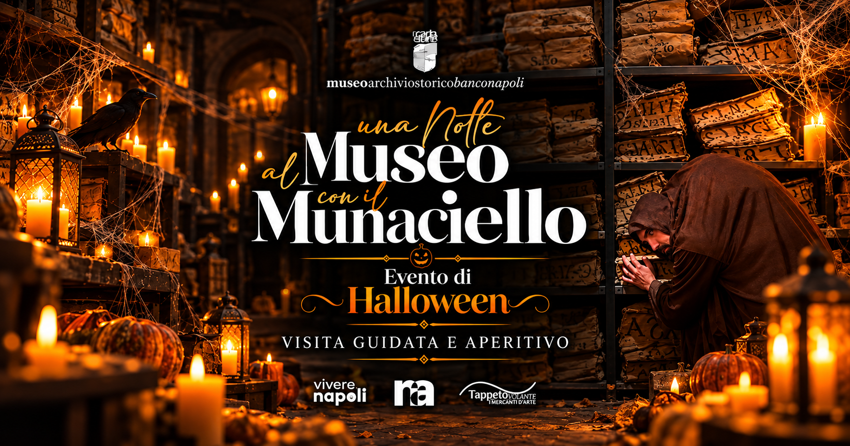 La notte di Halloween al museo con il Munaciello e aperitivo