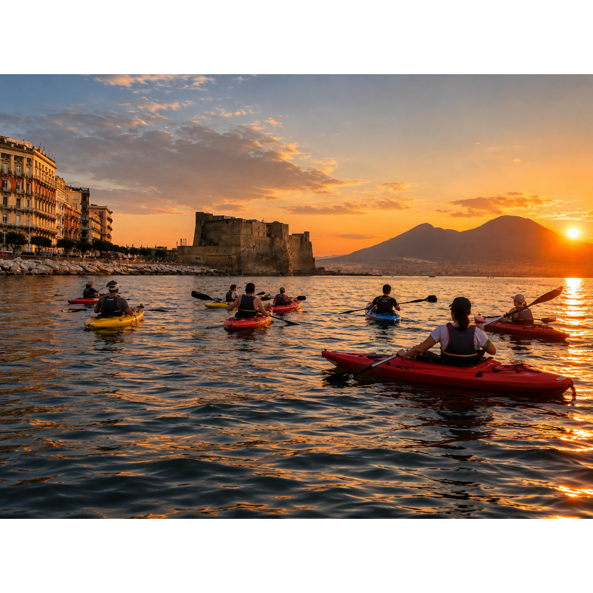 Escursione in Kayak con aperitivo in spiaggia
